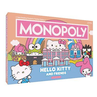 Colorful board game with cartoon characters